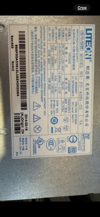 Kit Intel i5 4570, 16 GB DDR3