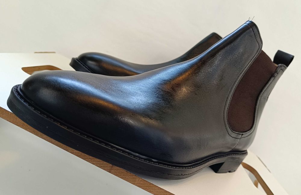 Ghete chelsea 44 premium Vera Pelle Itali NOI piele naturala moale