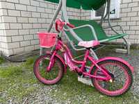 Велосипед для девочки детский 4-7 лет