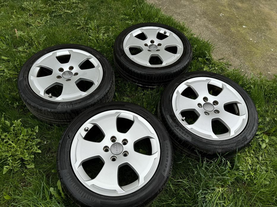 Jante Audi 5x112 Anvelope 225/45 R17 Continental