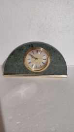 Каминен часовник/будилник от мрамор/ гранит
