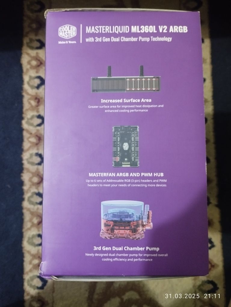 Cooler master ml360 сво