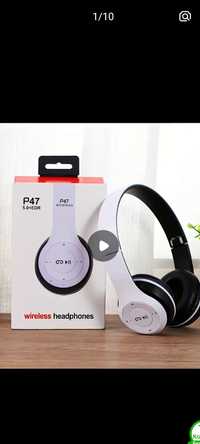 P47 Безжични Слушалки 5.0 Безжични Слушалки Сгъваем Бас