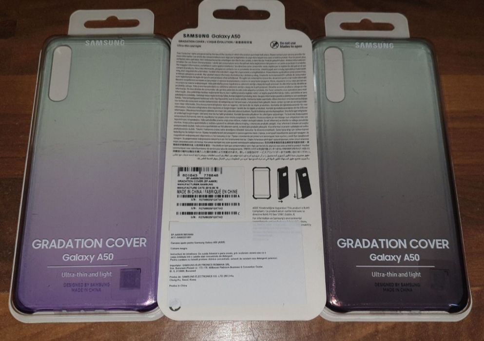 Husa flip smart activa originala Samsung Wallet Cover A50 A50s A30s