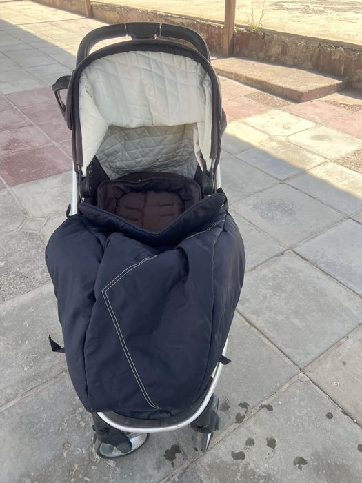 Коляска babyton cosmo синий цвет