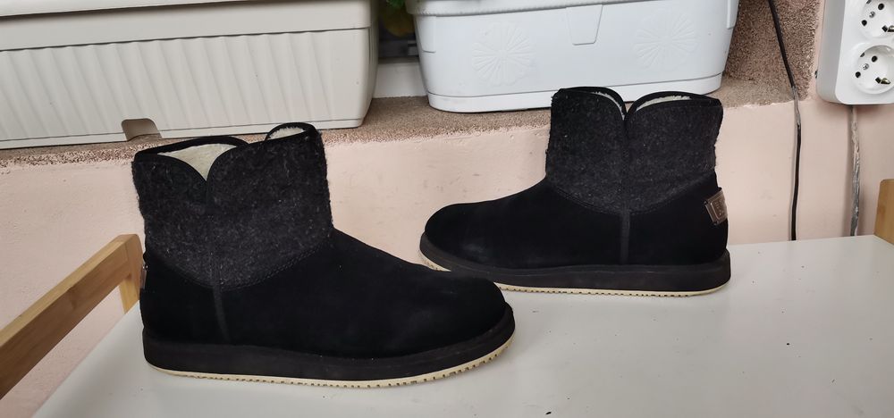 Боти Esprit 38 н. Естествен велур