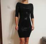 Rochie scurta cu sclipici