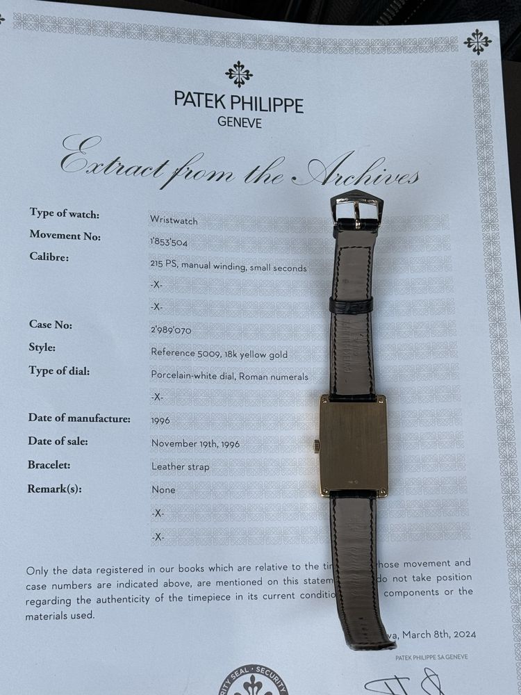 Patek Philippe Gondolo