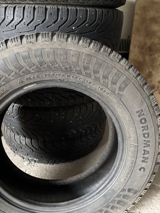 Шины 195/75 r16c на Газель шипованные