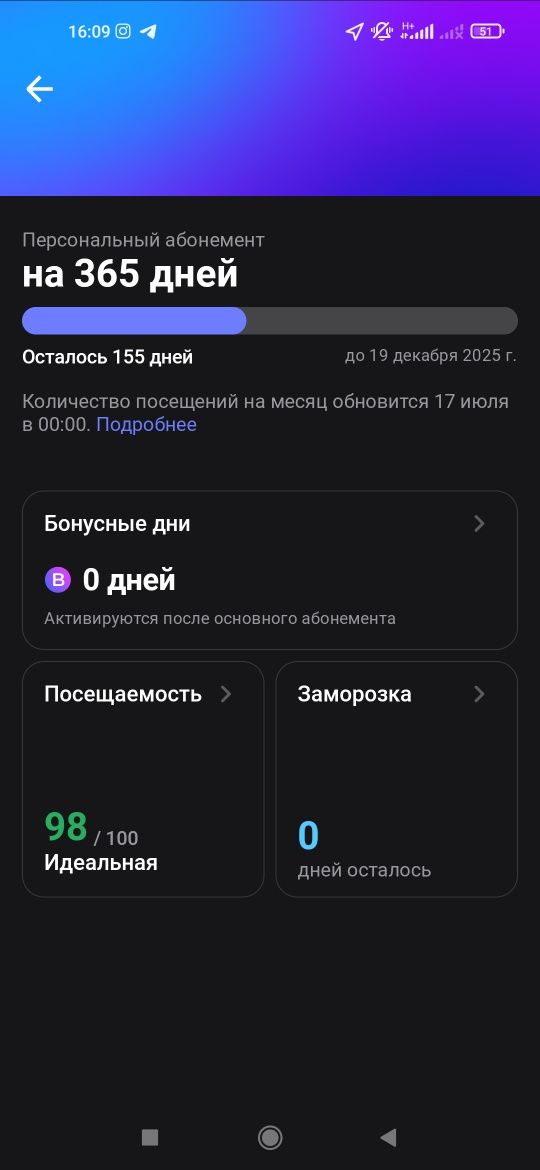 1FIT abonomenti sotiladi arzon aksiya narxida . 5 oylik 2mln