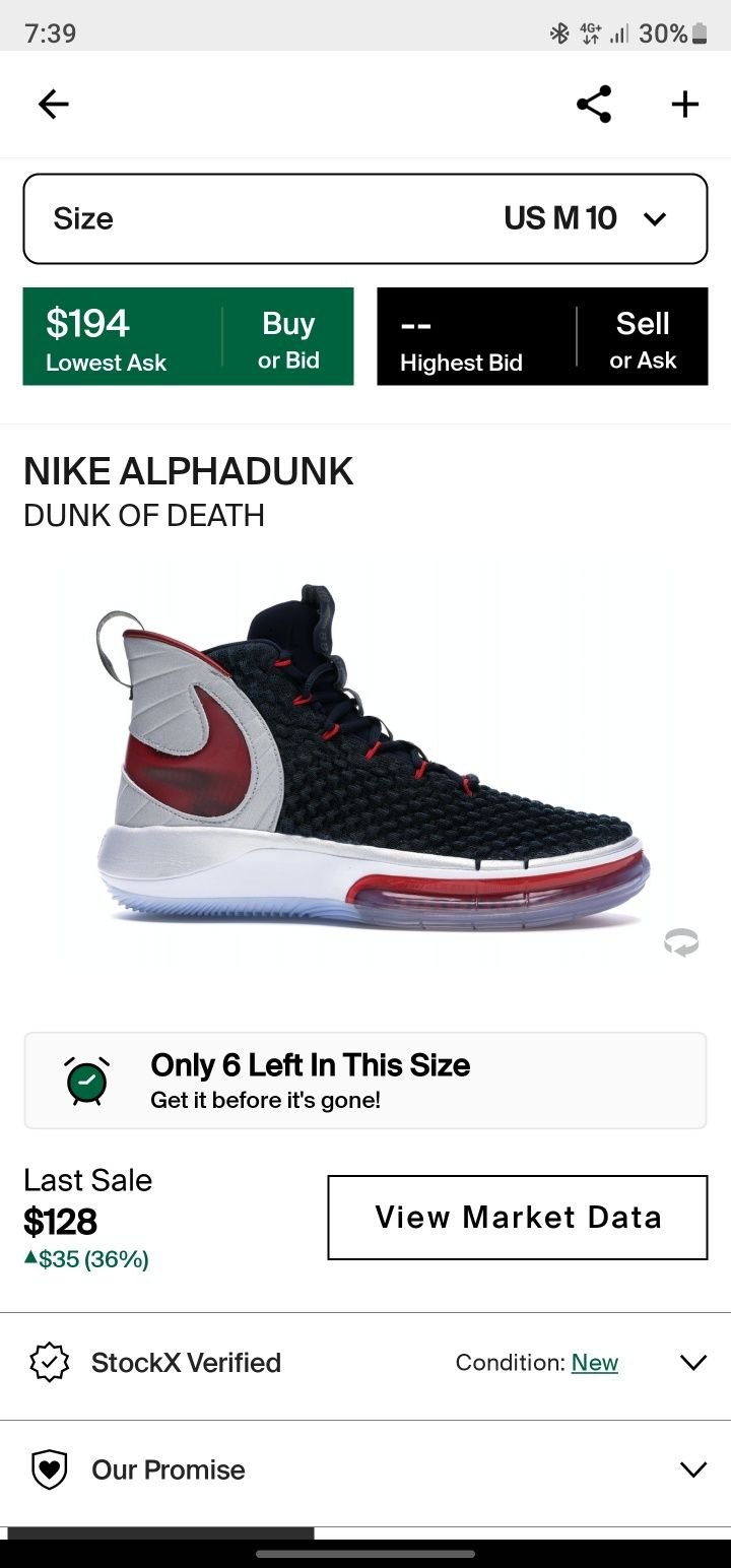 Nike Alphadunk Dunk of Death