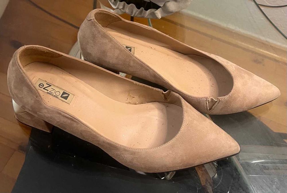 Туфли Женские Замшевые