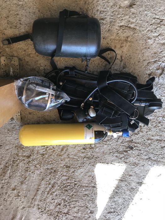 Aparate de respirat complete -Pompieri- autospeciale-psi-Drager-German