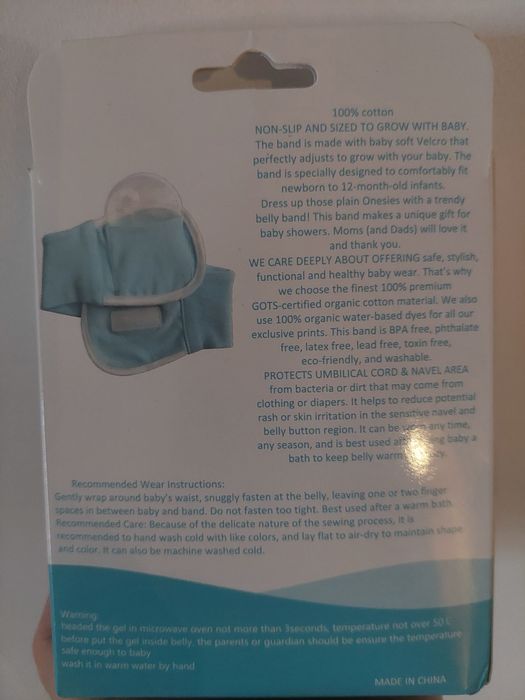 Centura anti-colici cu gel