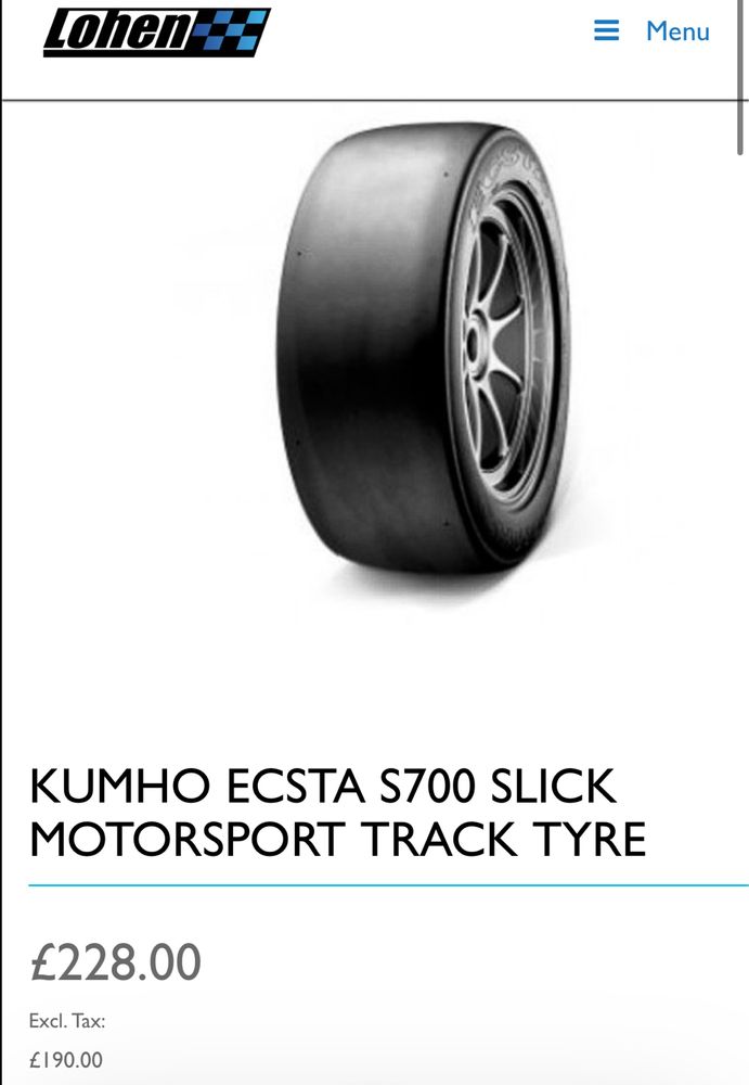 Cauciucuri Race Slick Kumho Ecsta S700 anvelope R13