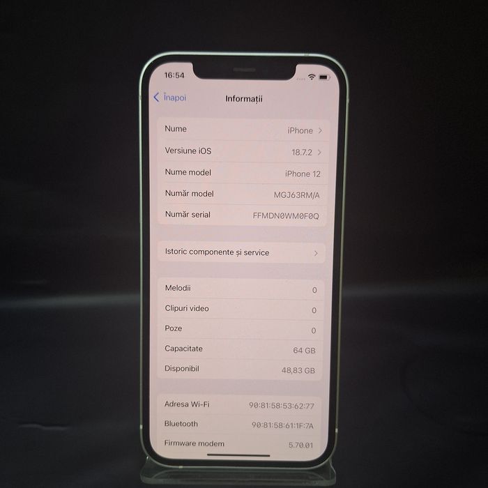 IPhone 12 64Gb 75% Baterie Garantie/Factura #48560