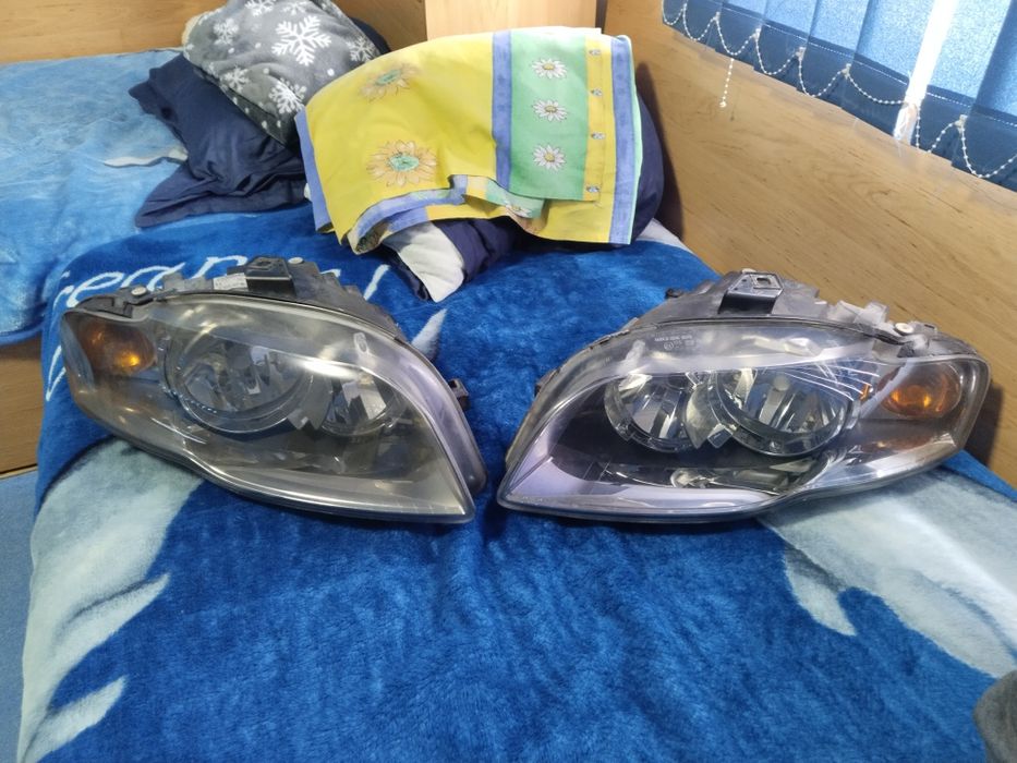 Фарове Ауди A4 B7 с ппф фолио