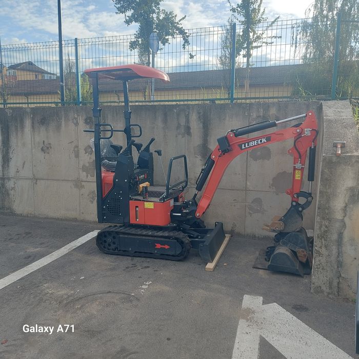 Miniexcavator 1200kg