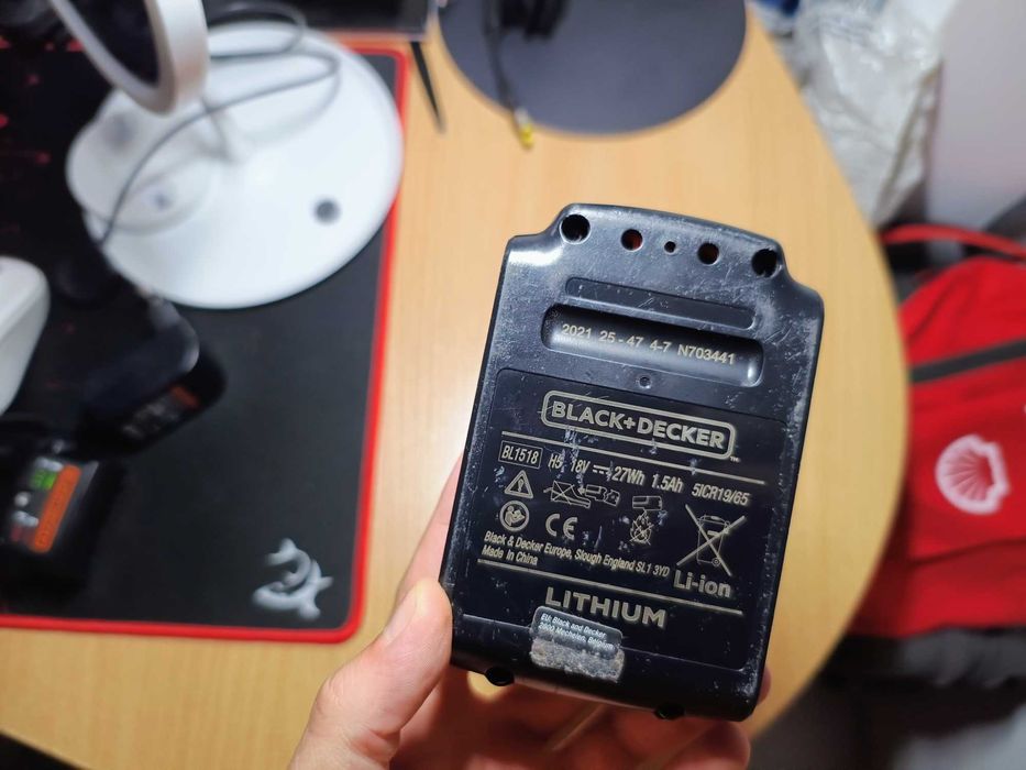 Акумулаторен винтоверт Black and Decker 18V