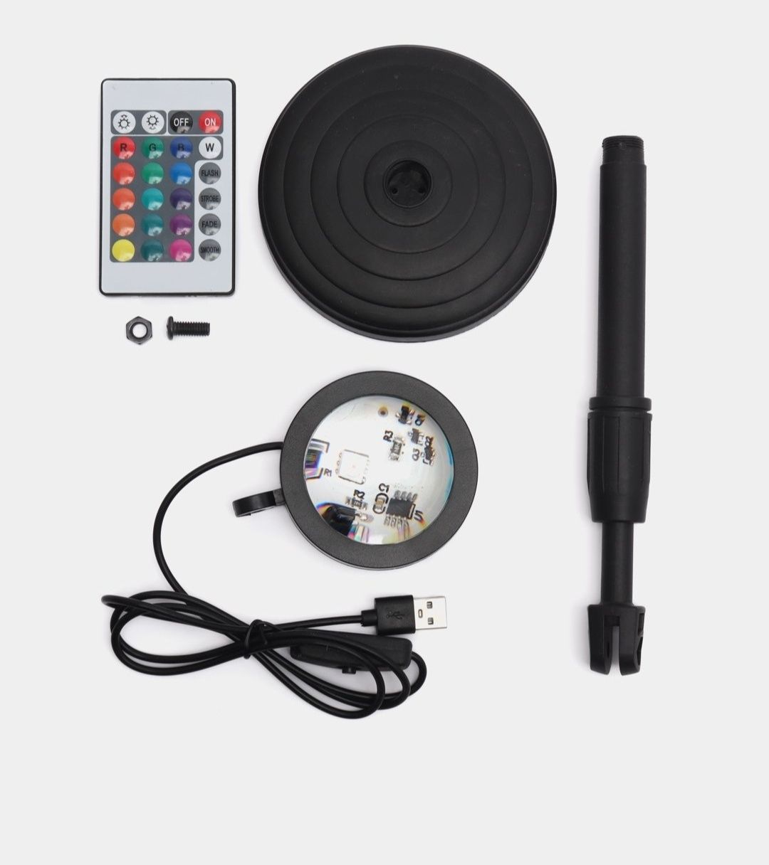 Лампа "Закат" для съемки тикток и фотосессии. RGBW 16 цветов,.