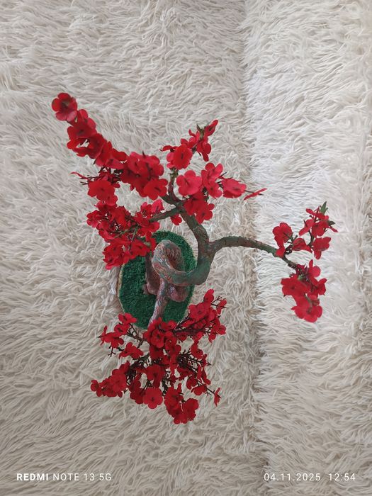 Бонзай японска череша ръчна изработка