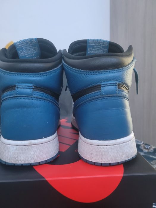 Jordan 1 high dark marina blue marimea 40