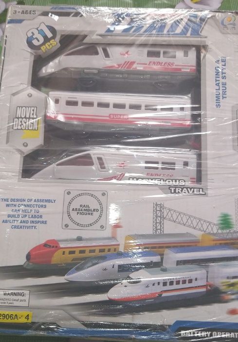 Железная дорога пассажирский поезд САПСАН новая в упаковке