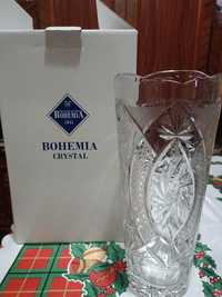 Vaza de cristal Bohemia