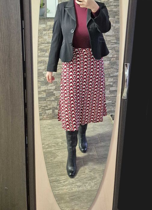 Fusta midi eleganta L