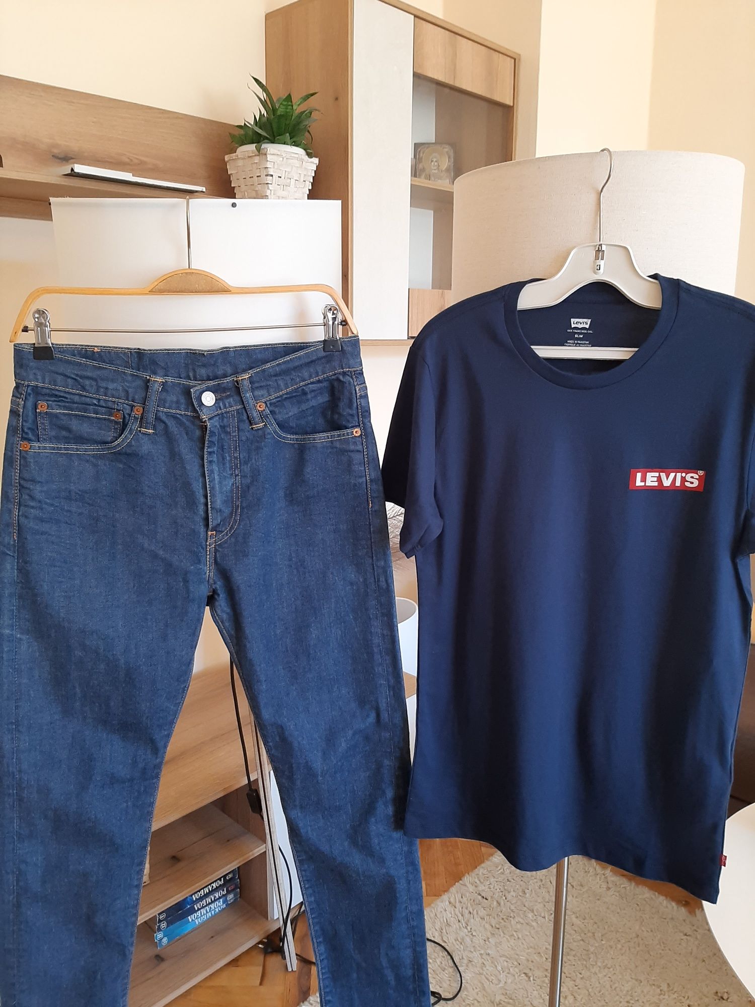 Комплект дънки и тениска Levi's