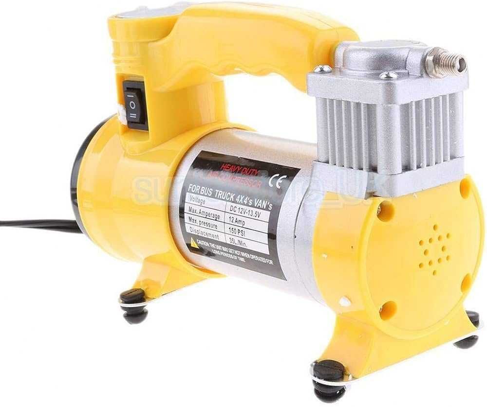 Компресор за кола 12V с фенер Компресор с фенер