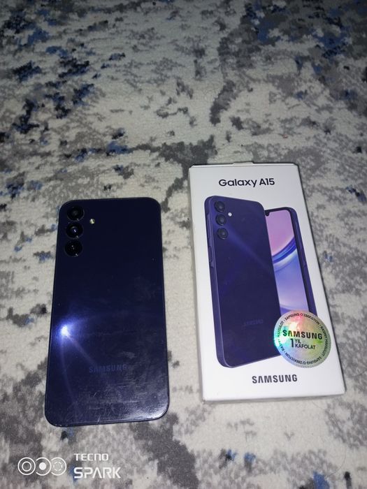 Самсунг а15 сатылады  таза усланган  телефон