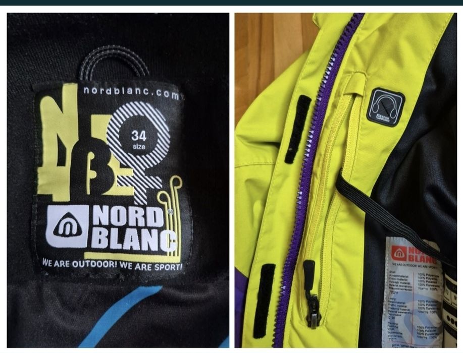 Geaca groasă schi NordBlanc, Copii sau Femei - 10 k - 34 (10-12 ani)