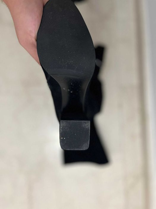 Cizme Epica de piele intoarsa inalte marimea 38