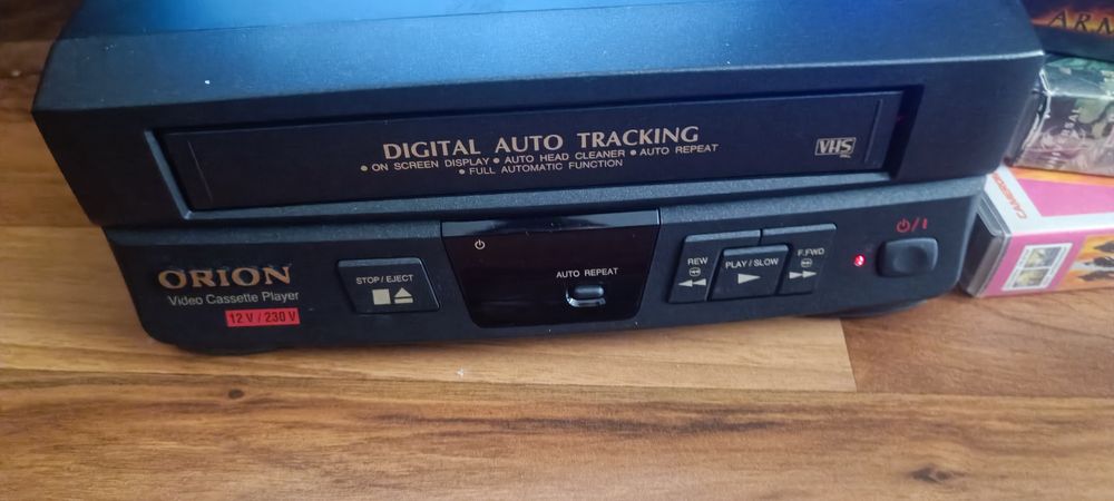 VHS Player Orion plus 5 filme colectie