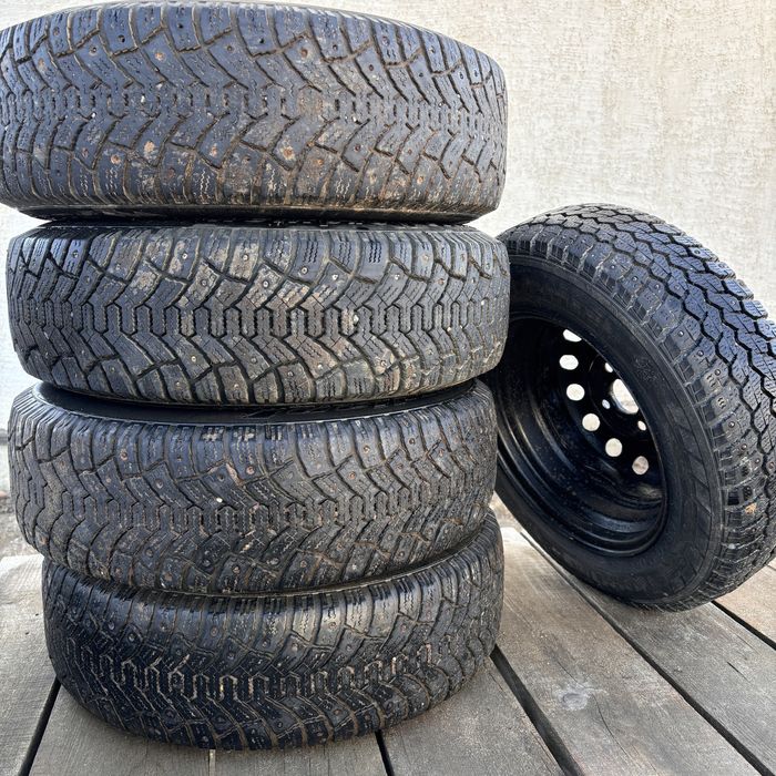 Зимние шины с дисками 4х100