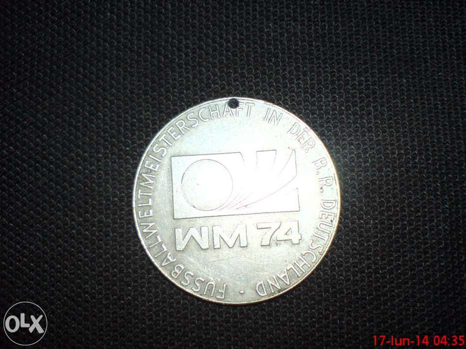 Medalie (moneda) Germania CM Fotbal 1954-1974