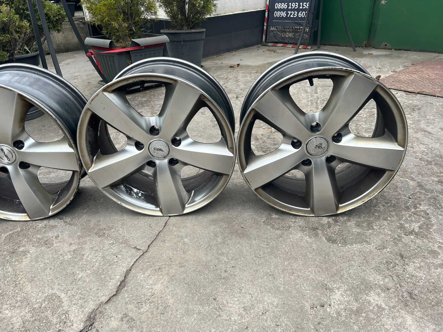 ОРИГИНАЛНИ алуминиеви джанти DEZENT 7.5Jx17 ET40 5x120 от Opel/Опел!!