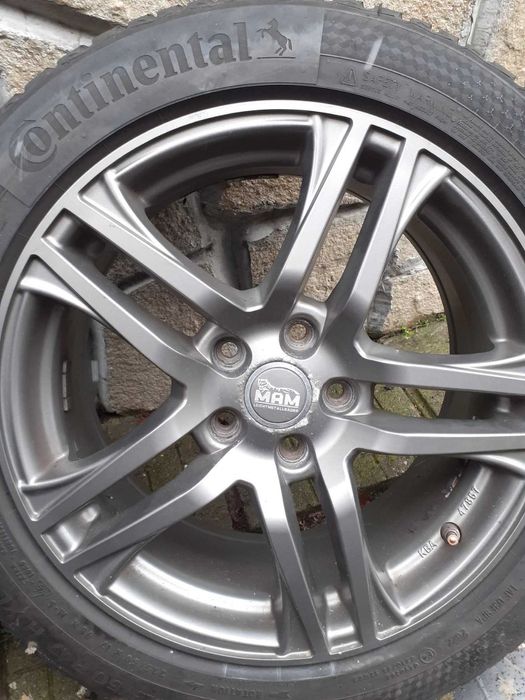 Гуми зимни 225/50/17, Континентал с джанти, МОЖЕ И САМО ГУМИ-600 лева