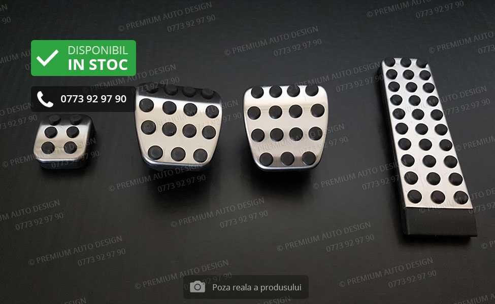 Ornamente INOX pedale AMG - Mercedes C, E, S, CLS, CLK, CL, SLK, SL, G