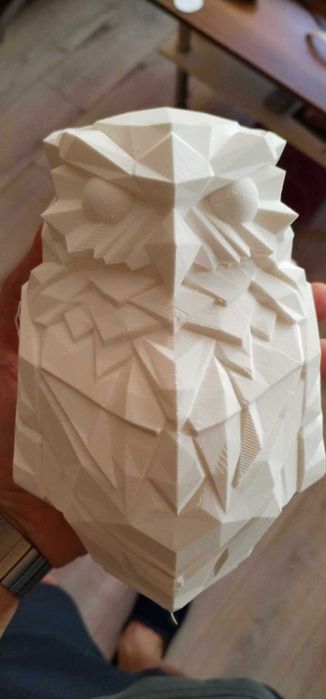 3D лампа за стена бухал