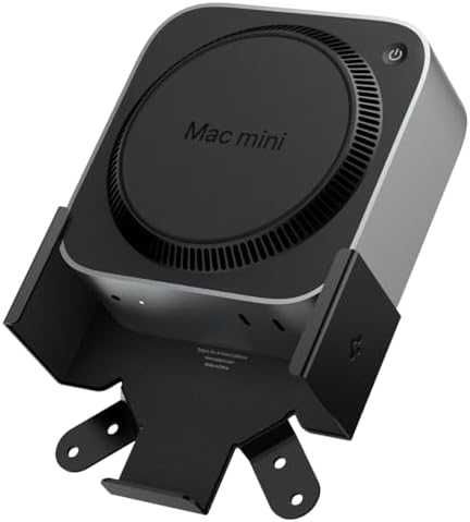 Нова Стойка с въздушен филтър за Mac mini M4 / M4 Pro 2024 Spigen