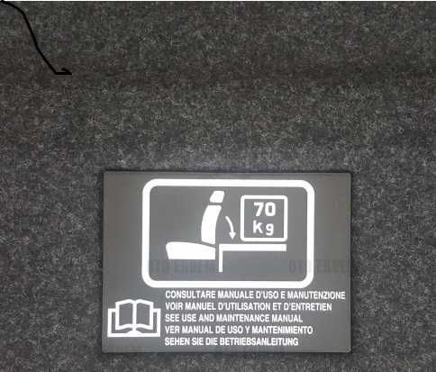 Кора за багажник за Фиат Добло 263 , Опел Комбо