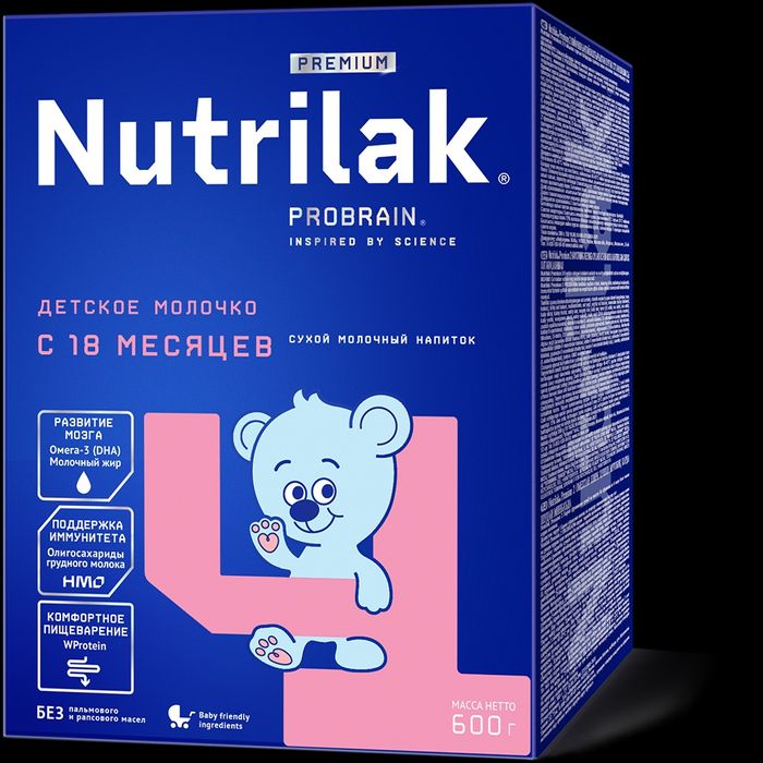 Nutrilak Premium 3-4, 600г