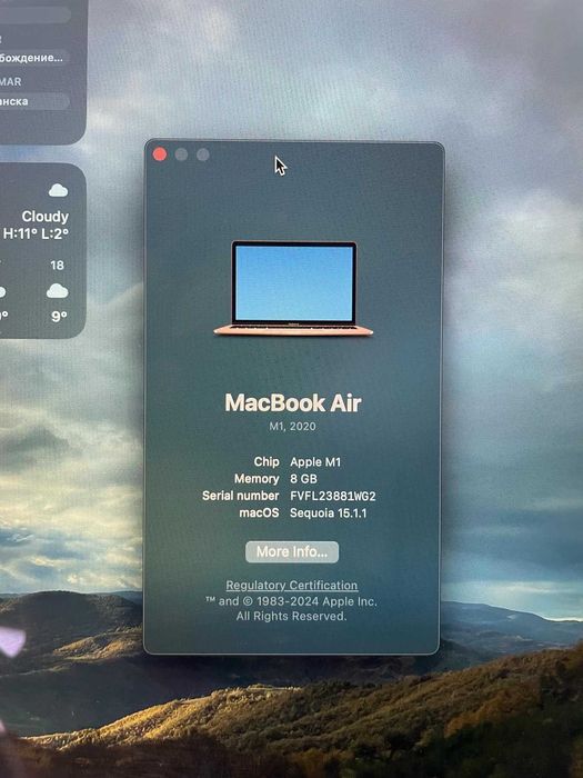 Macbook Air 13,3" Rose Gold