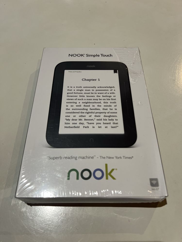 Чисто нов електронен четец Nook Simple Touch
