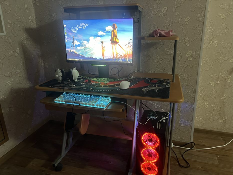 Игровой ПК RTX 3060 Ti + Монитор, Кресло, Стол (Полный комплект!)