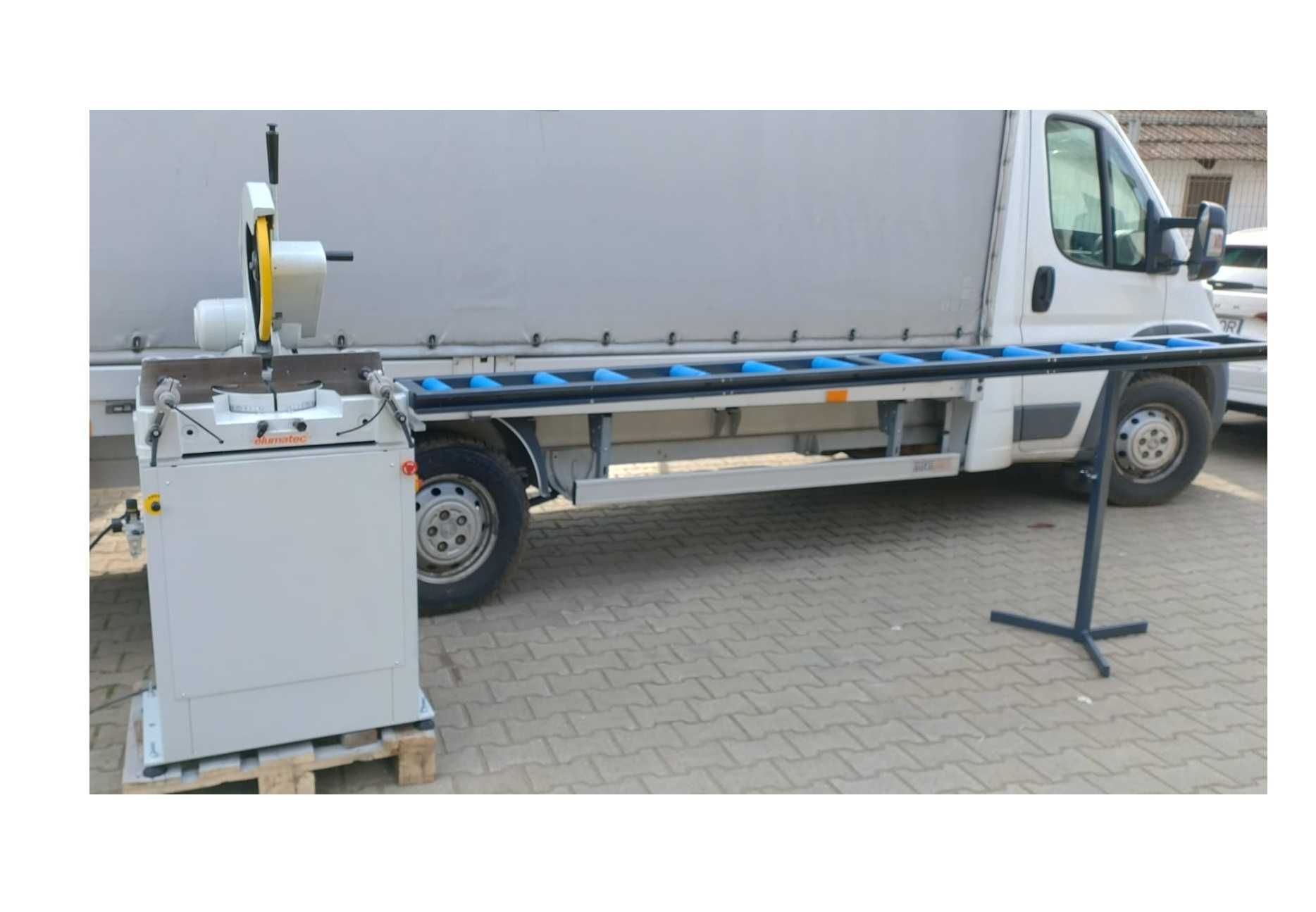 Mașină Debitat Profil PVC cu Disc 350mm - ELUMATEC