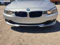 Bara Spoiler Fata cu Locas Senzori Parcare BMW Seria 3 F30 F31 Nonfacelift 2011 - 2015 Culoare Glacier-Silber Metallic A83