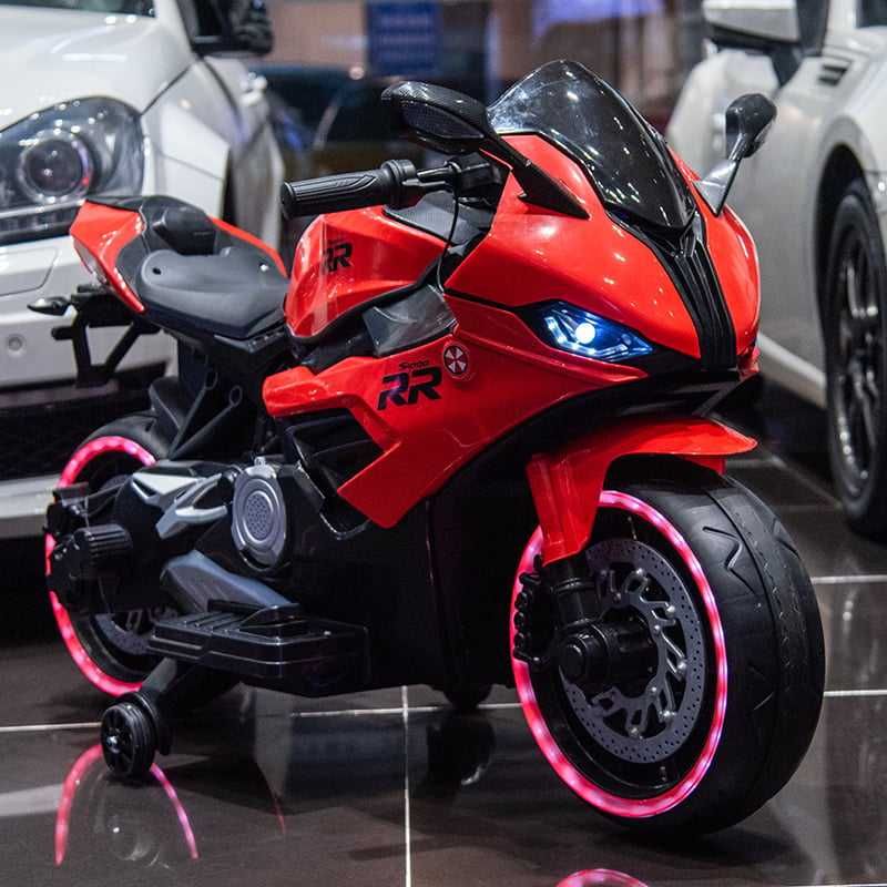 Motocicleta electrica pentru copii,B919, putere 90W, baterie 12V-12Ah,